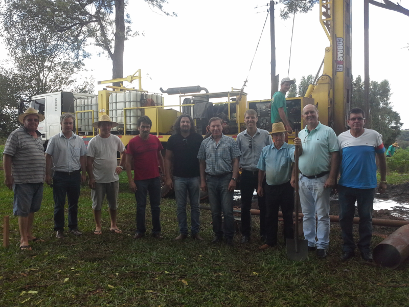 PERFURADO NOVO POÇO EM CONSOLATA